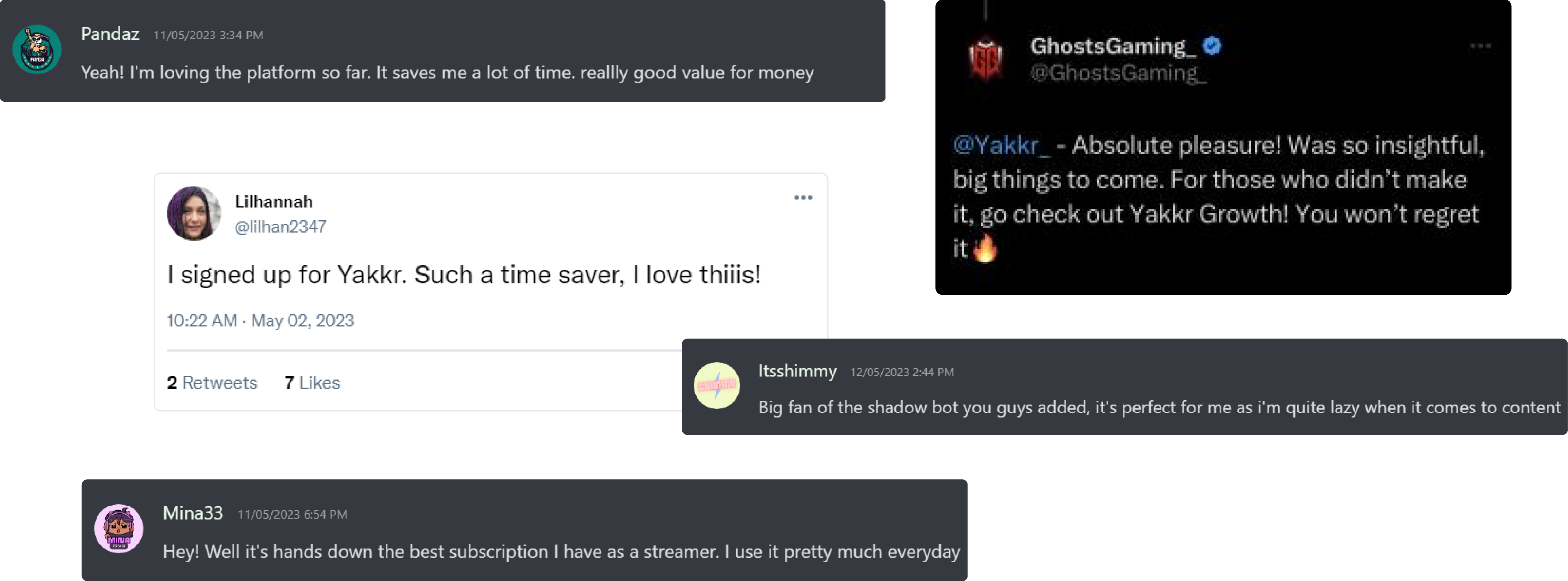 Customer reviews